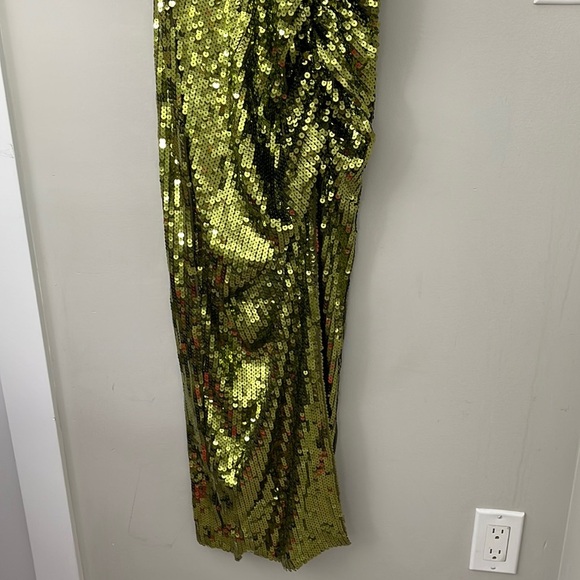 Sequin Green Maxi Dress - Picture 8 of 13